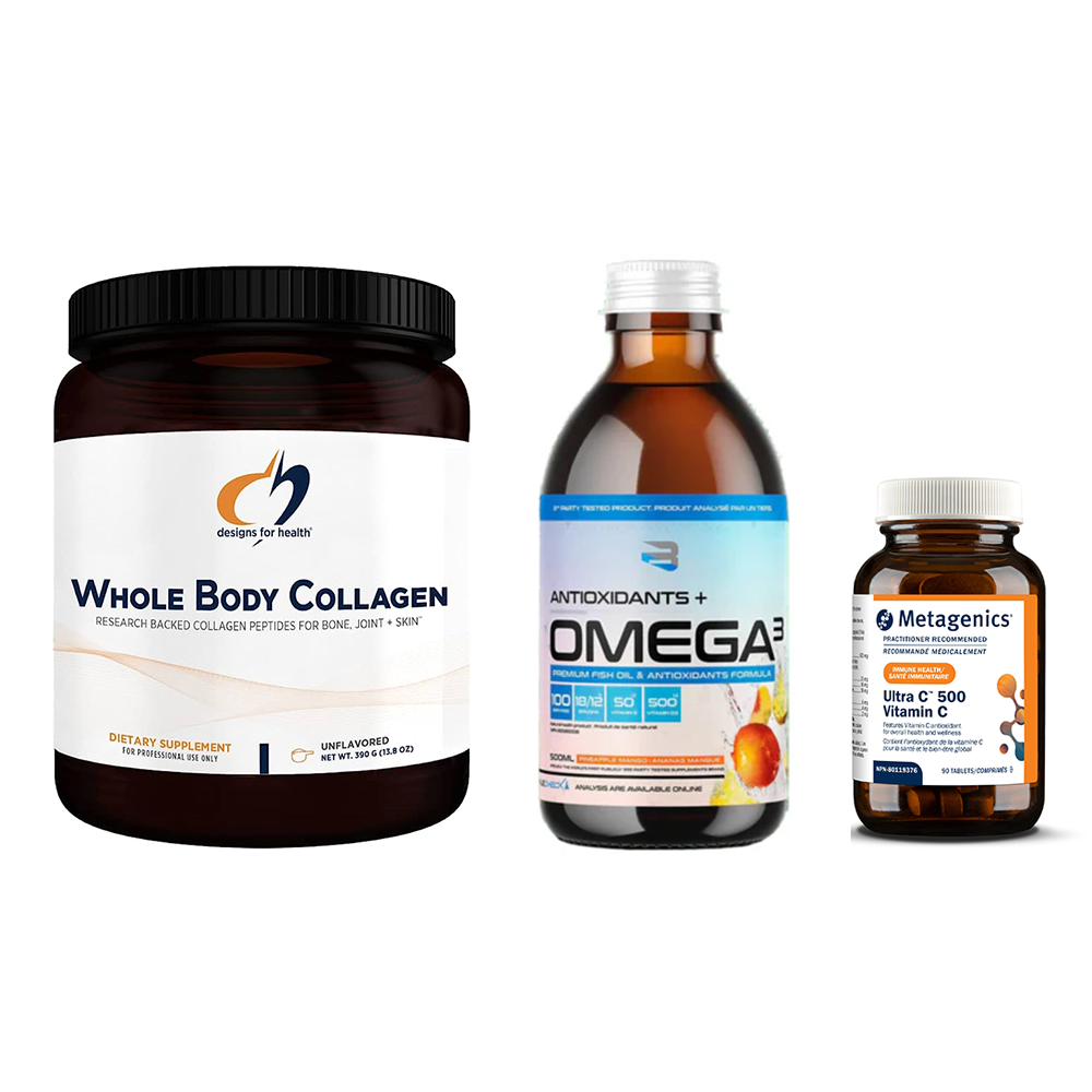 Ensemble Santé Articulaire (Whole Body Collagen + Oméga-3 liquide Believe)