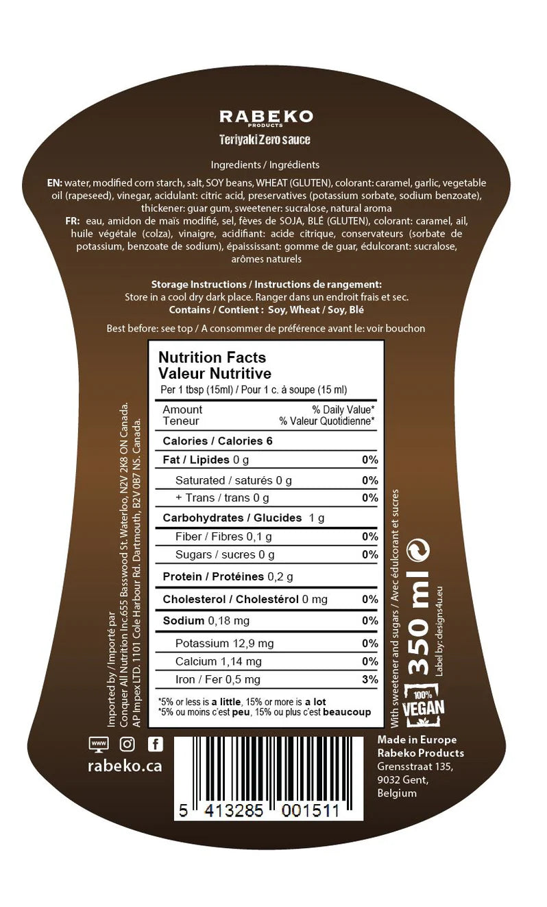 Sauces Sans Sucre - Boutique Immersion Santé