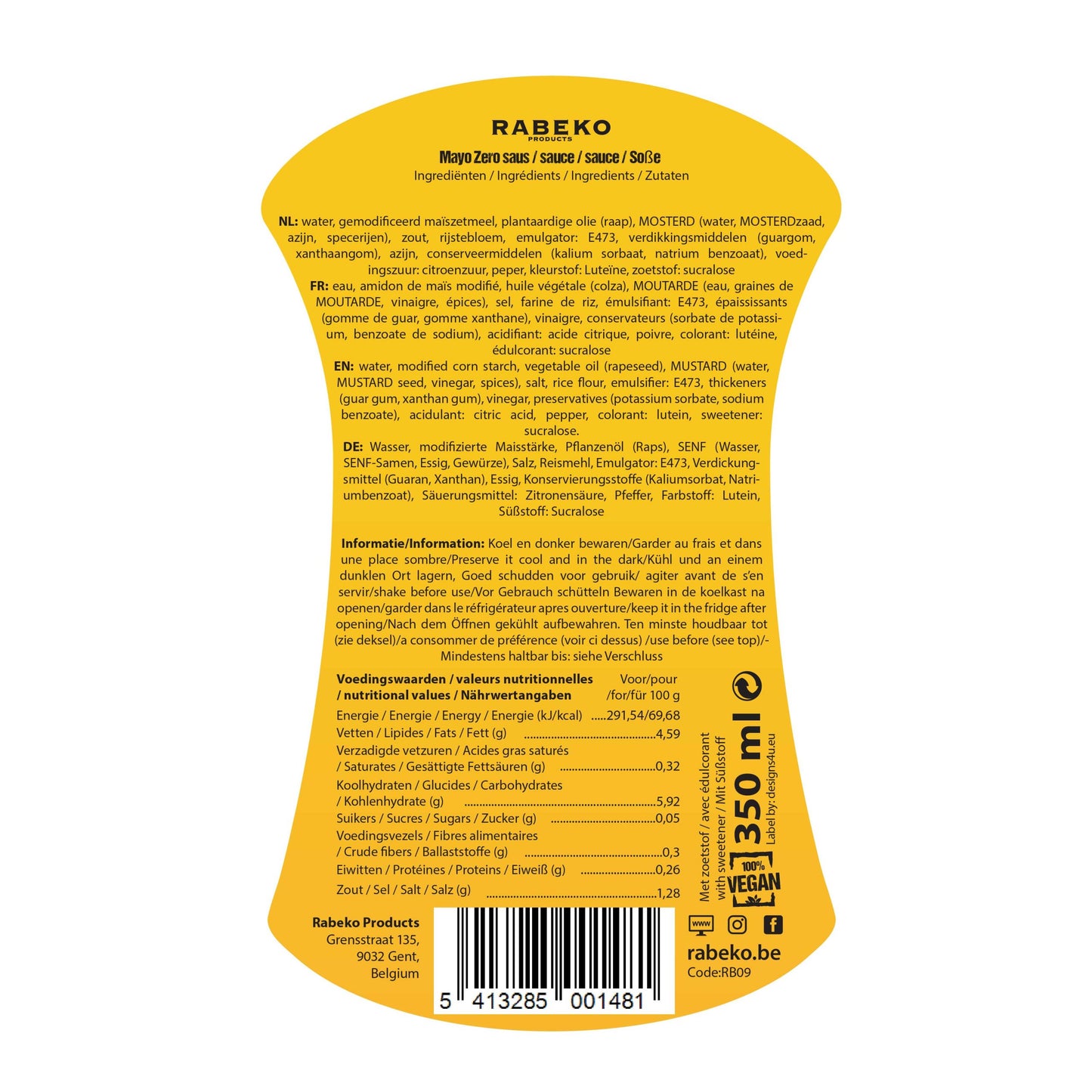 Sauces Sans Sucre - Boutique Immersion Santé