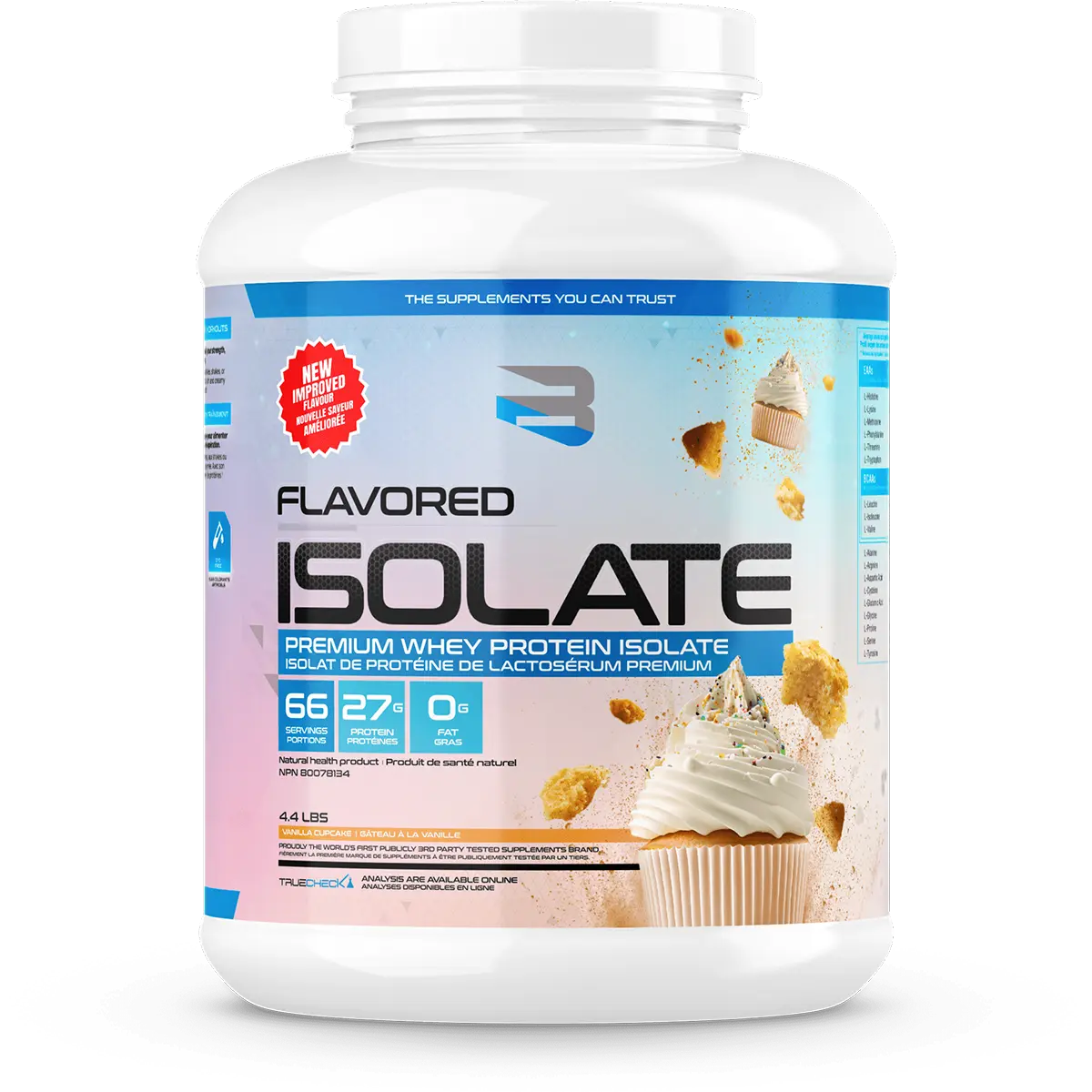 Protéine Isolate 4.4lb - Boutique Immersion Santé