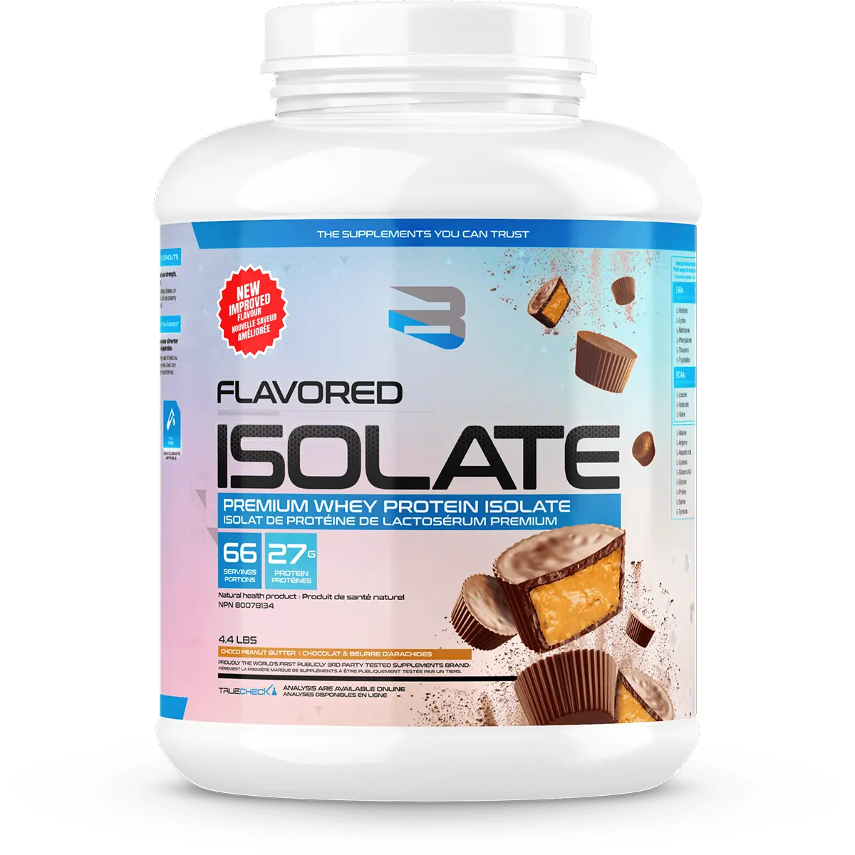 Protéine Isolate 4.4lb - Boutique Immersion Santé