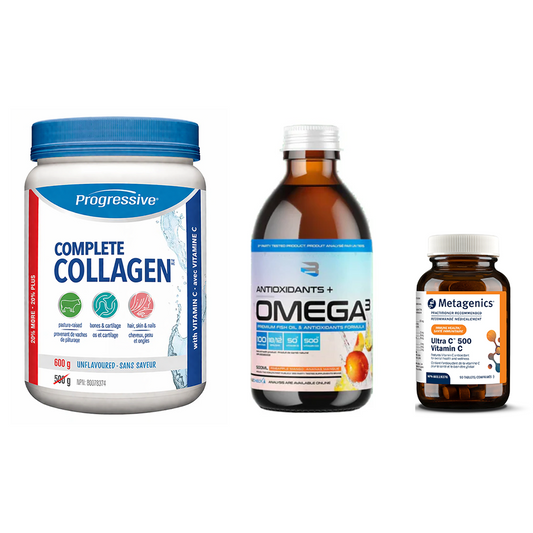 Ensemble Santé Articulaire (Complete Collagen + Oméga-3 liquide)