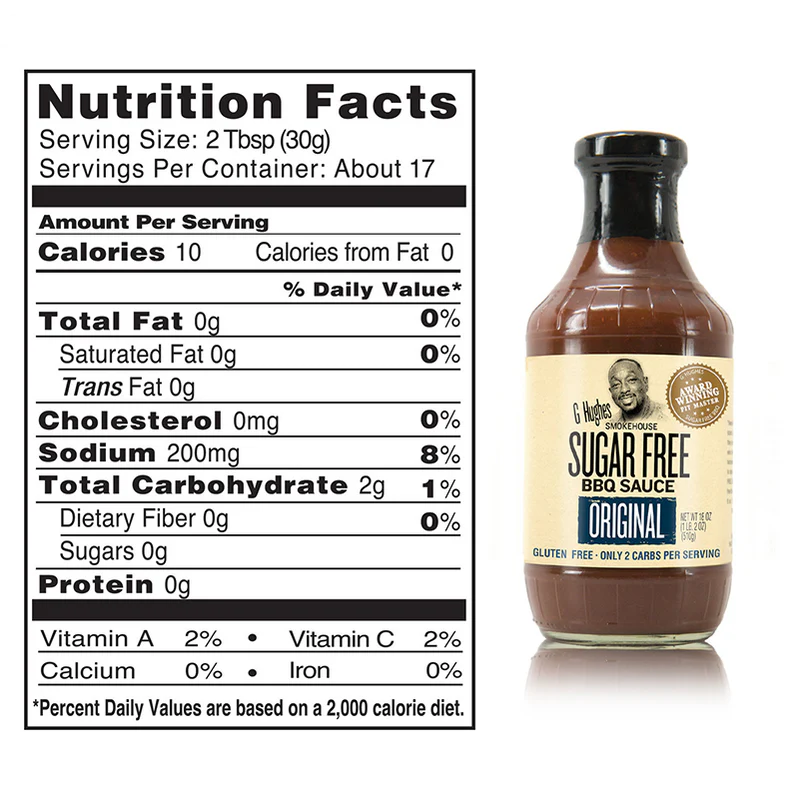 Sauce BBQ G Hughes 510g