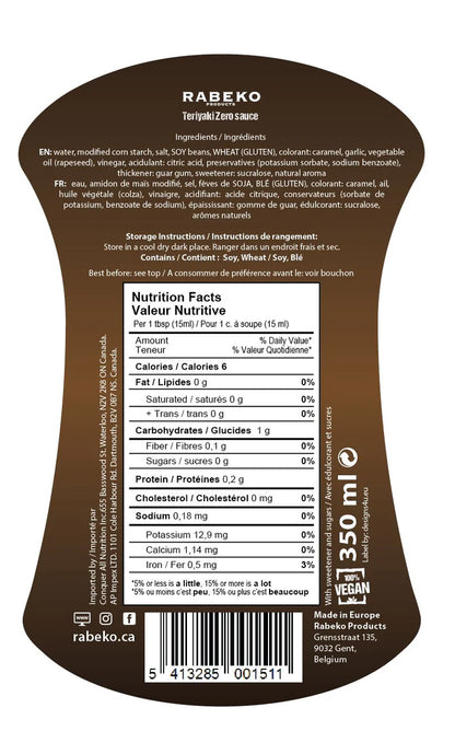 Sauces Sans Sucre - Boutique Immersion Santé