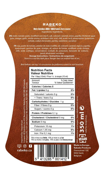 Sauces Sans Sucre - Boutique Immersion Santé