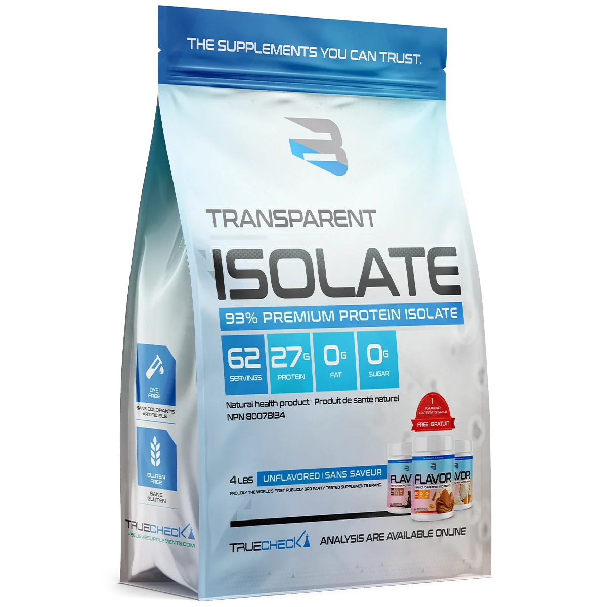 Transparent Isolate - Boutique Immersion Santé