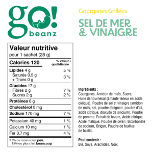 Gourganes grillées - Boutique Immersion Santé