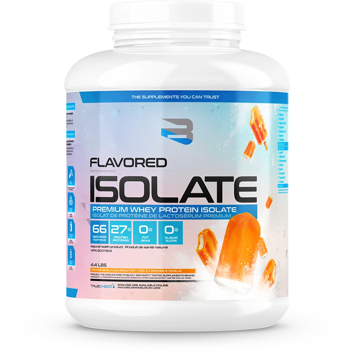 Protéine Isolate 4.4lb - Boutique Immersion Santé